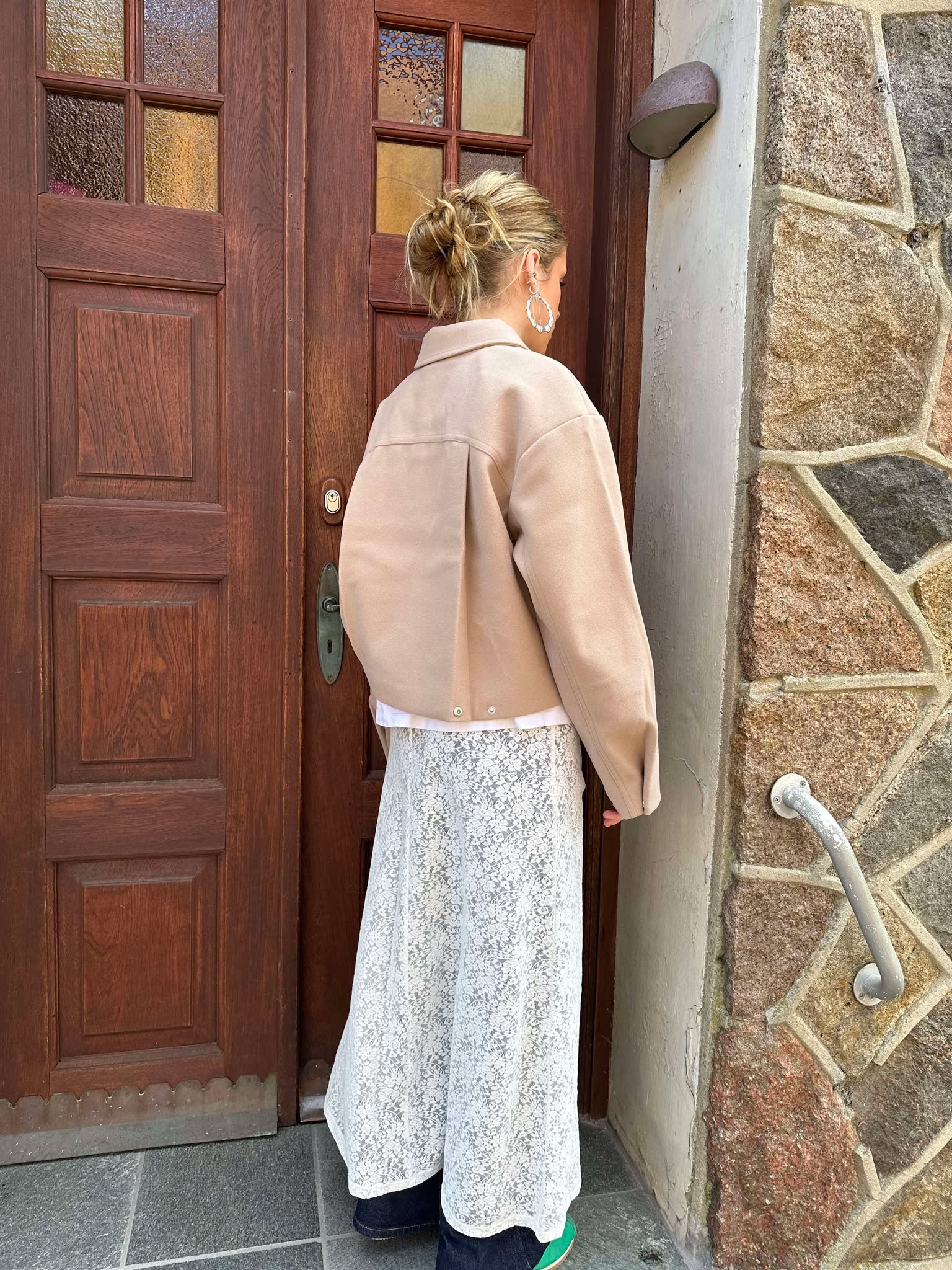 OBJPOLLY Light Jacket - Humus